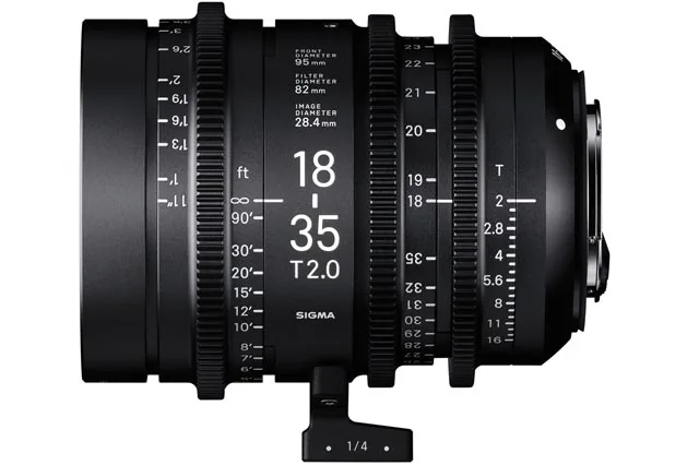 Alquiler de objetivo SIGMA CINE 18-35MM T2 en Malva