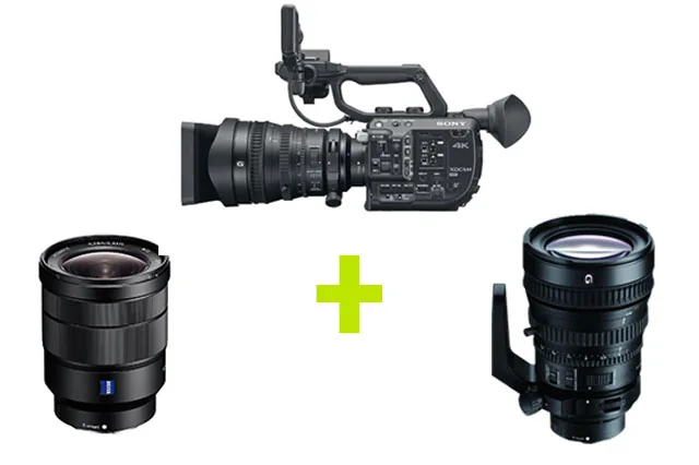 Cámara Sony Fs7 Pack 02
